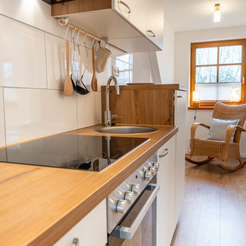 Innenaufnahme Ferienwohnung Lassen Ferienhof in Brodersby Schleswig-Holstein an der Schlei nahe der Ostsee.