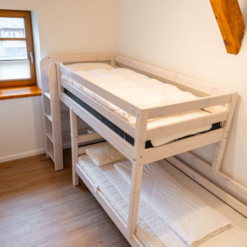 Innenaufnahme Ferienwohnung Lassen Ferienhof in Brodersby Schleswig-Holstein an der Schlei nahe der Ostsee.