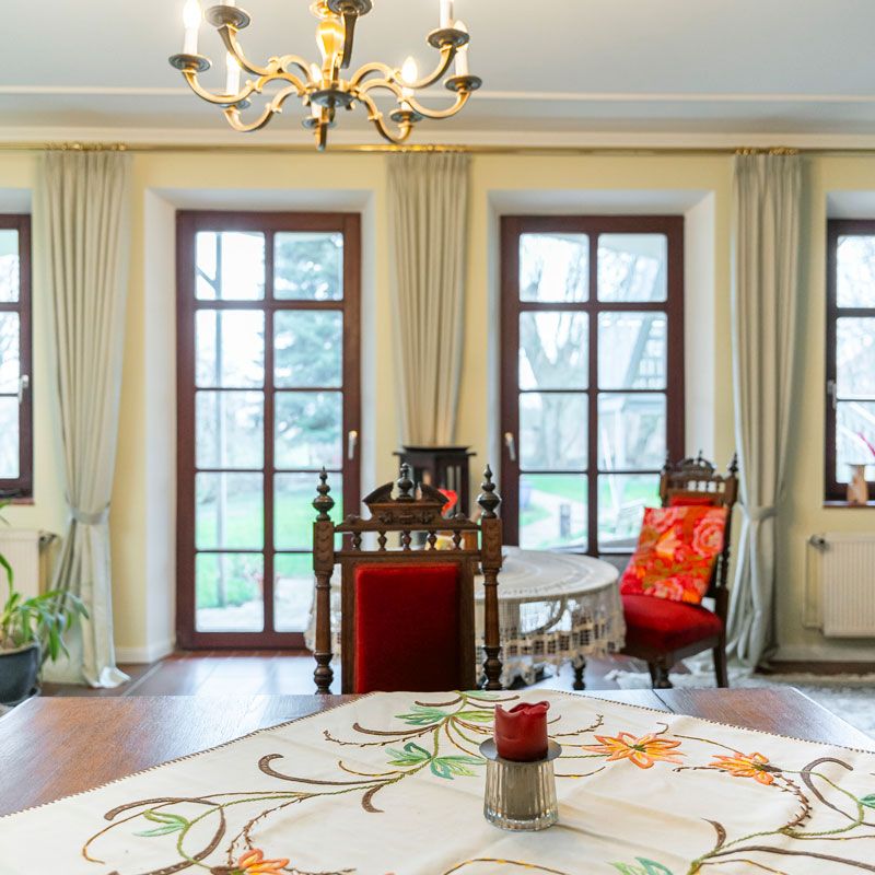 Innenaufnahme Ferienwohnung Lassen Ferienhof in Brodersby Schleswig-Holstein an der Schlei nahe der Ostsee.