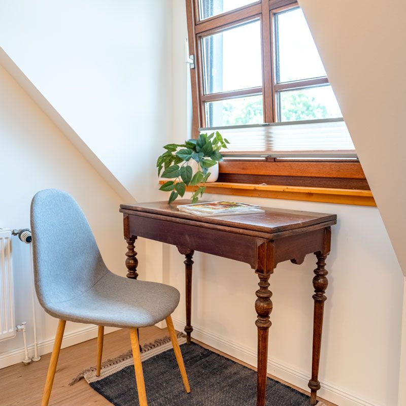 Innenaufnahme Ferienwohnung Lassen Ferienhof in Brodersby Schleswig-Holstein an der Schlei nahe der Ostsee.