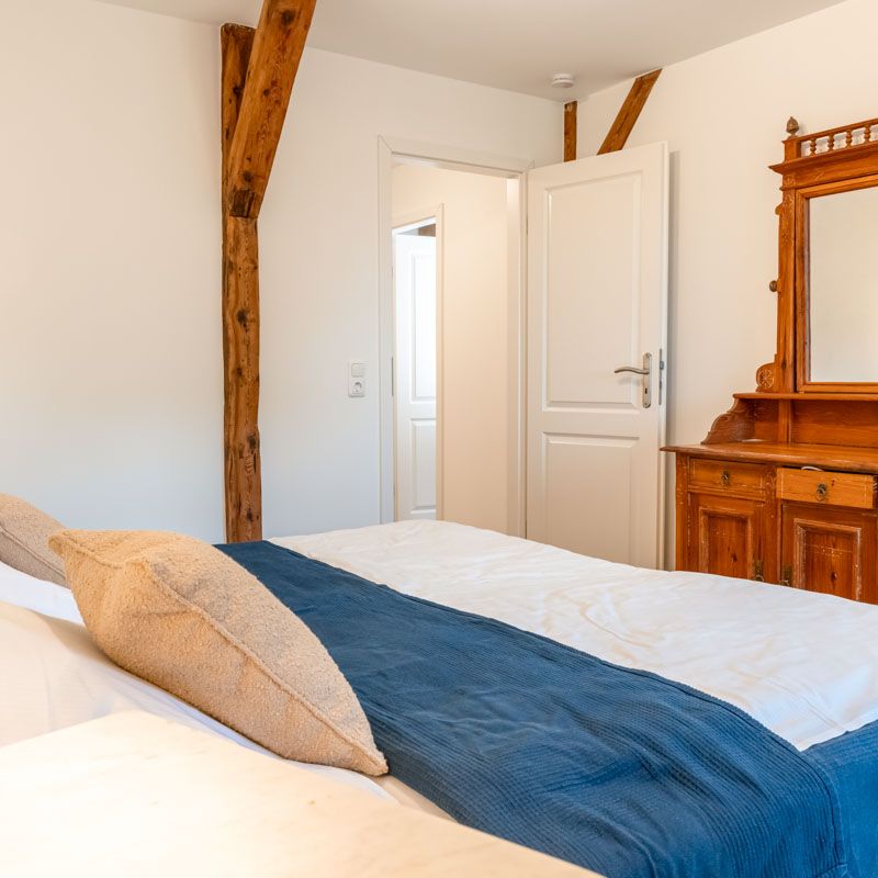 Innenaufnahme Ferienwohnung Lassen Ferienhof in Brodersby Schleswig-Holstein an der Schlei nahe der Ostsee.
