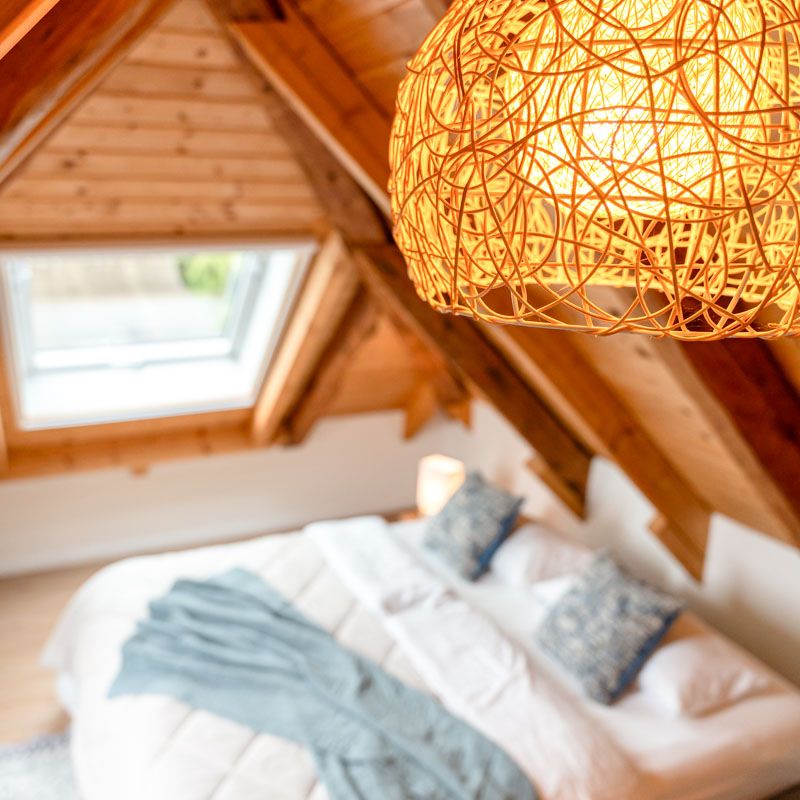 Innenaufnahme Ferienwohnung Lassen Ferienhof in Brodersby Schleswig-Holstein an der Schlei nahe der Ostsee.